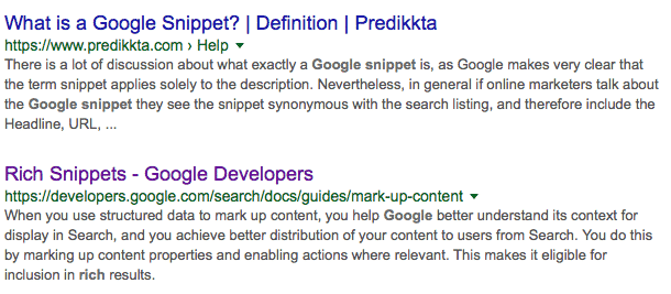 Top SEO areas where website owners make mistakes 1 Snippet in Google Search Engine Results Pages (SERPs)